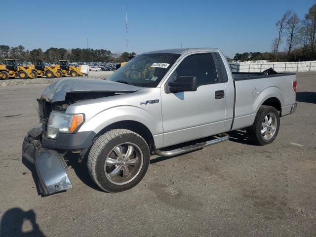 1FTMF1CW6AKB23474 - 2010 FORD F150 SILVER photo 1