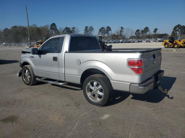 1FTMF1CW6AKB23474 - 2010 FORD F150 SILVER photo 2