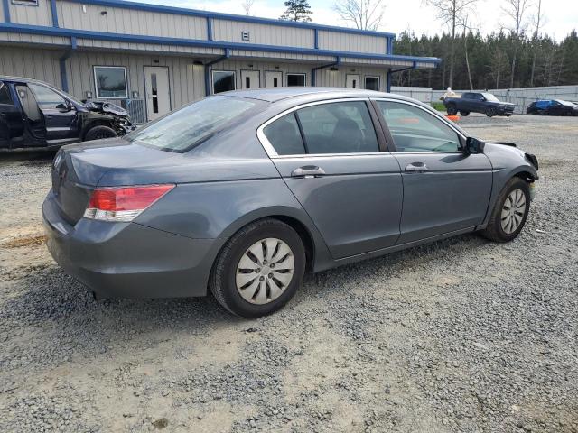 1HGCP26339A170819 - 2009 HONDA ACCORD LX GRAY photo 3