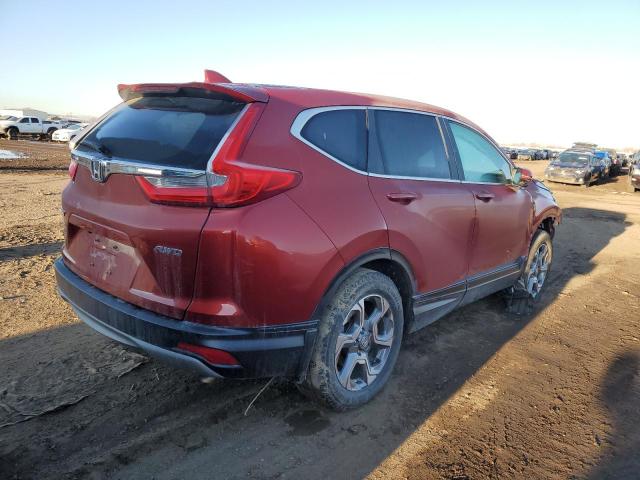 2HKRW2H82JH661710 - 2018 HONDA CR-V EXL RED photo 3