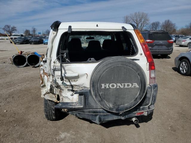 JHLRD78853C011323 - 2003 HONDA CR-V EX WHITE photo 6
