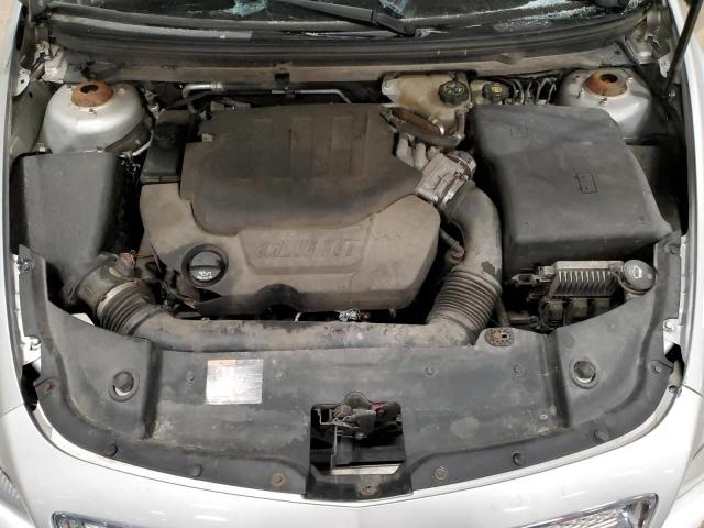 1G1ZE5E77BF390759 - 2011 CHEVROLET MALIBU LTZ ვერცხლისფერი ფოტო 11