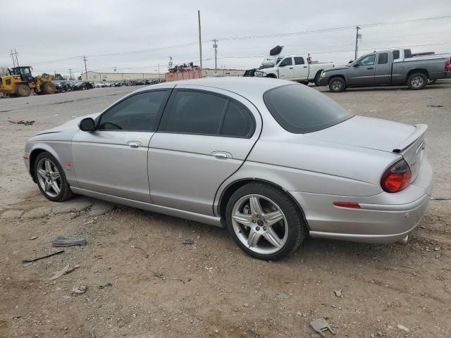 SAJEA03V731M77387 - 2003 JAGUAR S-TYPE R SILVER photo 2