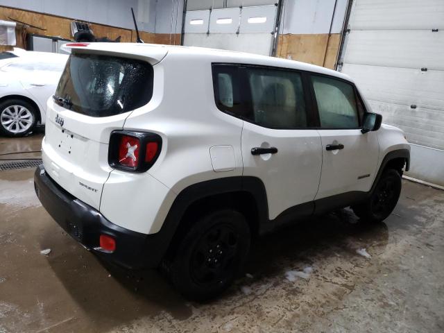 ZACCJBAB7JPH85344 - 2018 JEEP RENEGADE SPORT WHITE photo 3