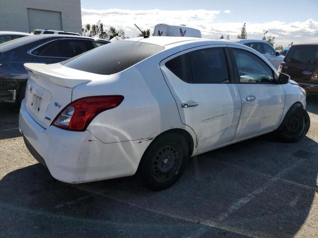 3N1CN7AP3FL812796 - 2015 NISSAN VERSA S WHITE photo 3