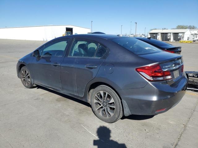 2HGFB2F90DH554874 - 2013 HONDA CIVIC EXL GRAY photo 2