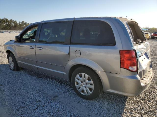 2C4RDGBG9HR666015 - 2017 DODGE CARAVAN SE SILVER photo 2