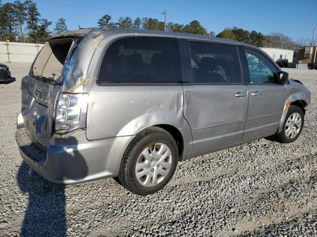 2C4RDGBG9HR666015 - 2017 DODGE CARAVAN SE SILVER photo 3