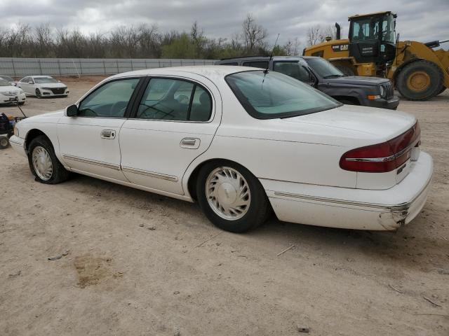 1LNLM97V2VY671553 - 1997 LINCOLN CONTINENTA WHITE photo 2