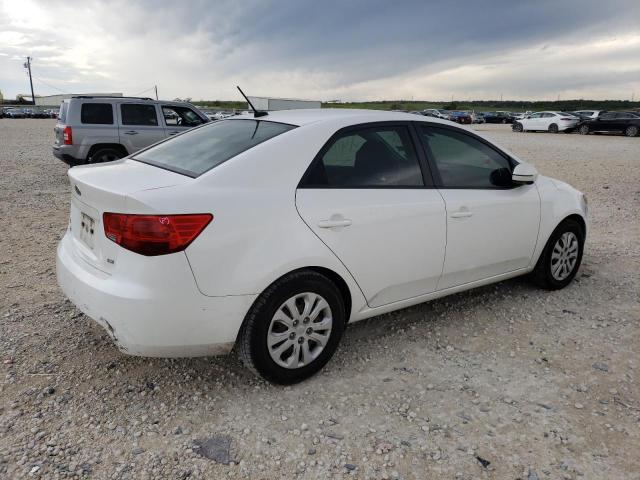 KNAFU4A29B5393411 - 2011 KIA FORTE EX WHITE photo 3