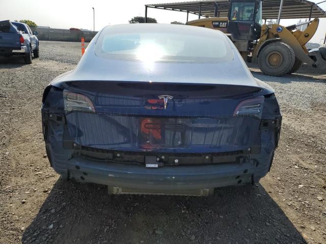 5YJ3E1EA8JF077997 - 2018 TESLA MODEL 3 BLUE photo 6