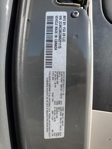 2C4RC3BG3NR221115 - 2022 CHRYSLER PACIFICA TOURING L GRAY photo 13