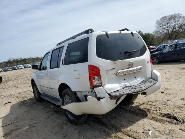 5N1AR1NB1AC613234 - 2010 NISSAN PATHFINDER S 白色 照片 2