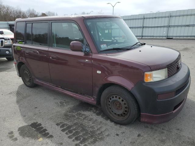 JTLKT334864053230 - 2006 TOYOTA SCION XB BURGUNDY photo 4