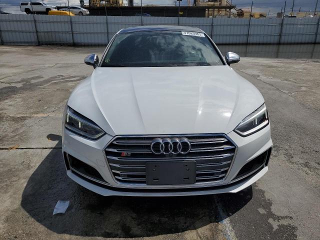 WAUC4CF51JA060593 - 2018 AUDI S5 PRESTIGE WHITE photo 5