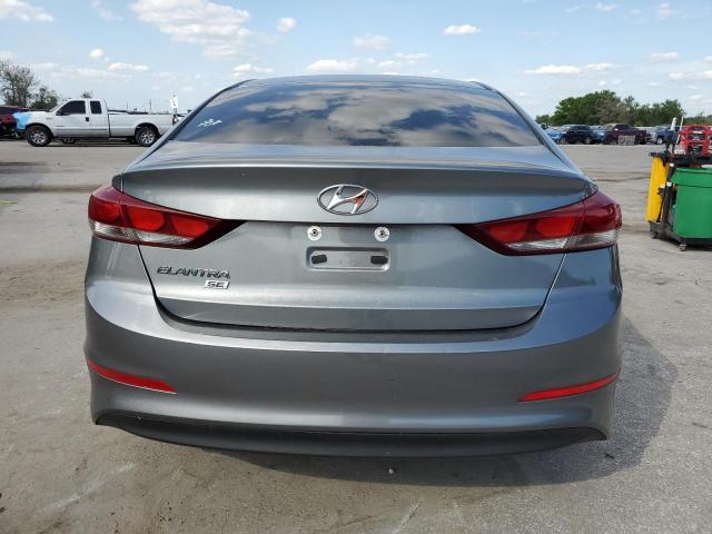 KMHD74LF3JU473885 - 2018 HYUNDAI ELANTRA SE GRAY photo 6