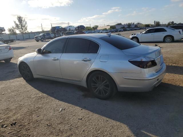 KMHGC4DF1AU072214 - 2010 HYUNDAI GENESIS 4.6L SILVER photo 2