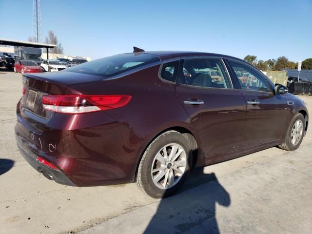 5XXGT4L33JG232207 - 2018 KIA OPTIMA LX BURGUNDY photo 3