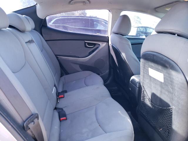 KMHDH4AE9DU731483 - 2013 HYUNDAI ELANTRA GLS SILVER photo 10