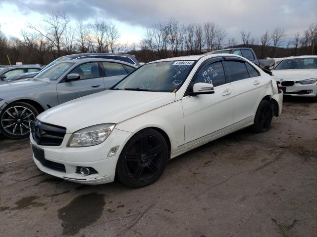 WDDGF8BB8AR107178 - 2010 MERCEDES-BENZ C 300 4MATIC WHITE photo 1