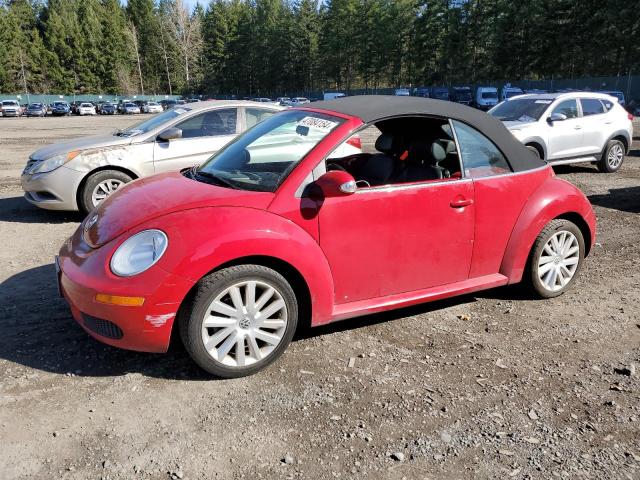 3VWRF31Y38M401561 - 2008 VOLKSWAGEN NEW BEETLE CONVERTIBLE SE RED photo 1