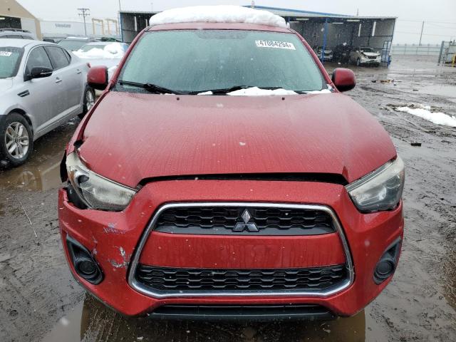 4A4AR3AU8FE046211 - 2015 MITSUBISHI OUTLANDER ES RED photo 5