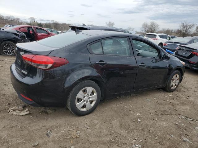 3KPFK4A7XHE086363 - 2017 KIA FORTE LX BLACK photo 3