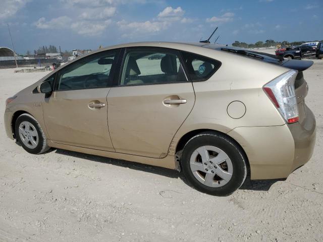 JTDKN3DU1A1027048 - 2010 TOYOTA PRIUS TAN photo 2