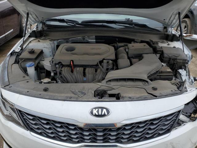 5XXGT4L38LG436097 - 2020 KIA OPTIMA LX WHITE photo 11