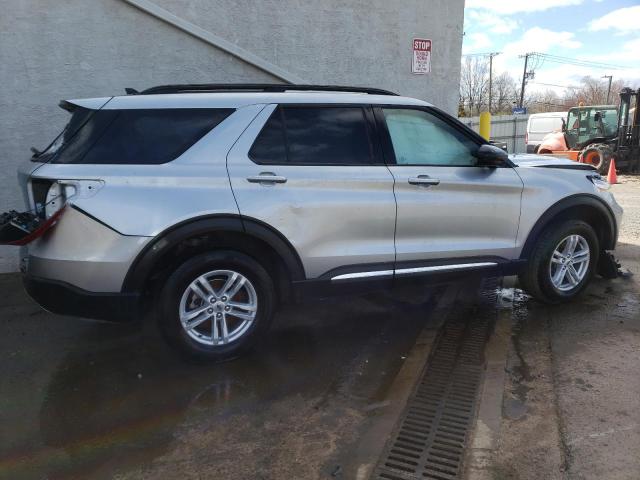 1FMSK8DH9PGB69724 - 2023 FORD EXPLORER XLT SILVER photo 3