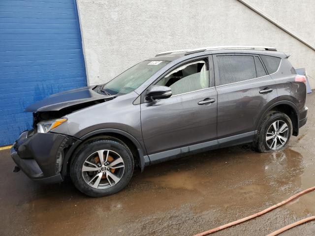 JTMRFREVXJJ738981 - 2018 TOYOTA RAV4 ADVENTURE GRAY photo 1