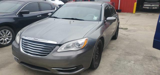 1C3CCBAB6DN641733 - 2013 CHRYSLER 200 LX GRAY photo 1