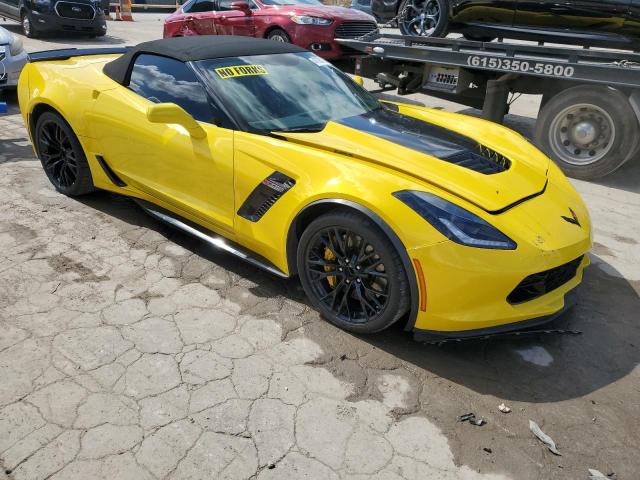 1G1YU3D62H5602199 - 2017 CHEVROLET CORVETTE Z06 3LZ YELLOW photo 4