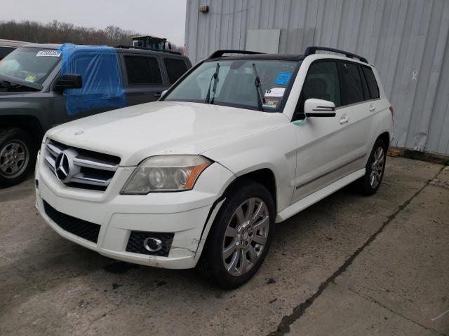 WDCGG8HB6AF348067 - 2010 MERCEDES-BENZ GLK 350 4MATIC WHITE photo 1