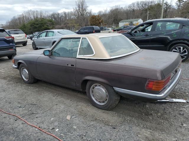 NH005617 - 1979 MERCEDES-BENZ COUPE BROWN photo 2