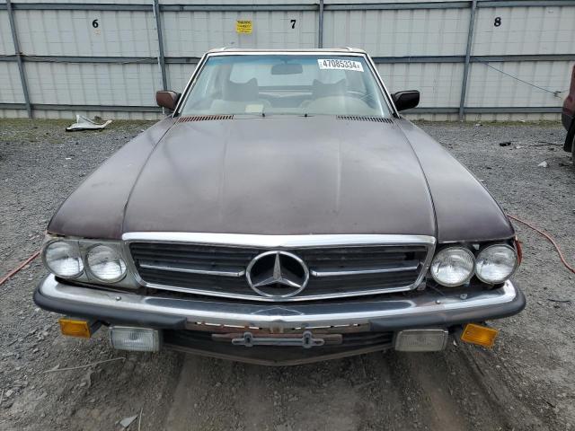 NH005617 - 1979 MERCEDES-BENZ COUPE BROWN photo 5