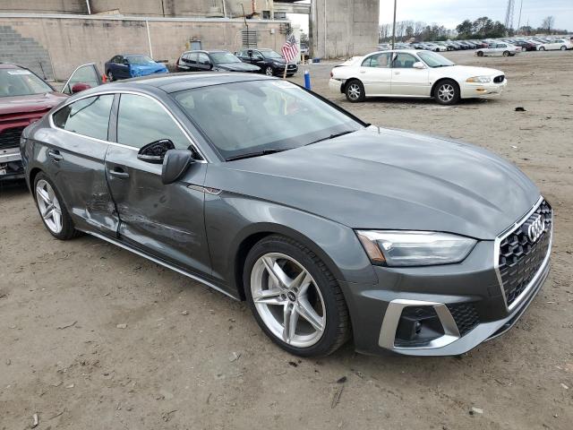 WAUDACF55MA027338 - 2021 AUDI A5 PREMIUM 45 GRAY photo 4