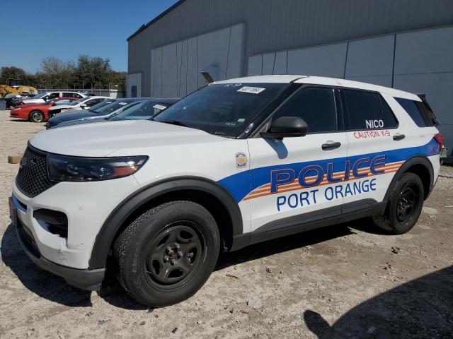 1FM5K8AW2LGC13296 - 2020 FORD EXPLORER POLICE INTERCEPTOR WHITE photo 1