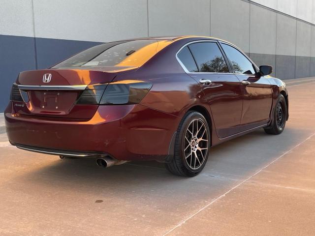 1HGCR2F39FA052232 - 2015 HONDA ACCORD LX MAROON photo 4