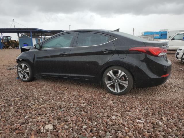 KMHDH4AH7FU321567 - 2015 HYUNDAI ELANTRA SE BLACK photo 2