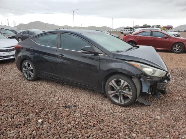 KMHDH4AH7FU321567 - 2015 HYUNDAI ELANTRA SE BLACK photo 4