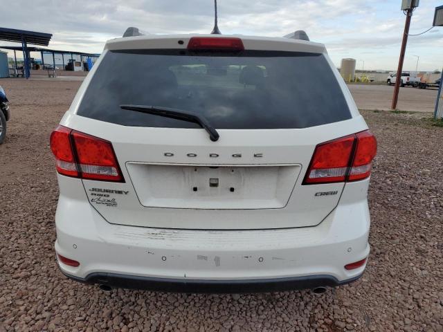 3C4PDDDG4DT603026 - 2013 DODGE JOURNEY CREW WHITE photo 6