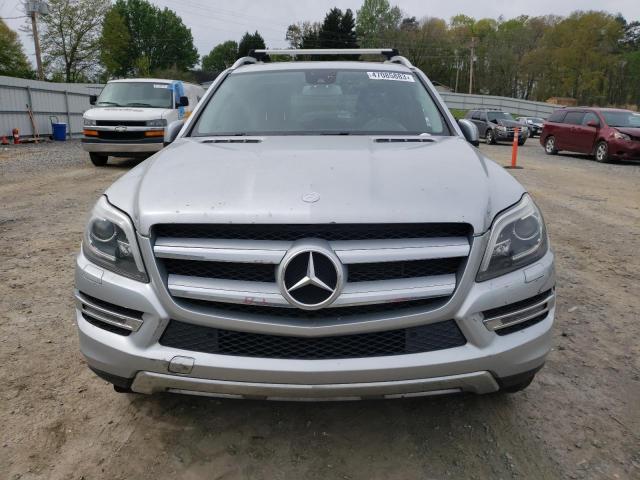 4JGDF7CEXDA180714 - 2013 MERCEDES-BENZ GL 450 4MATIC SILVER photo 5