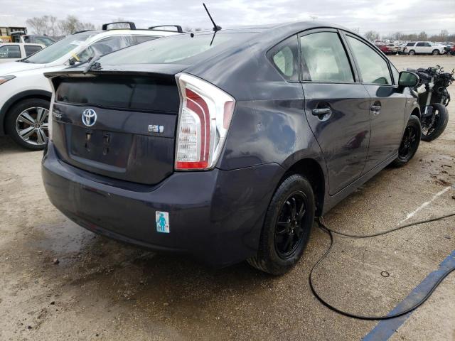 JTDKN3DU0C5473462 - 2012 TOYOTA PRIUS GRAY photo 3