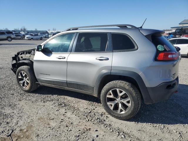 1C4PJMBSXFW786591 - 2015 JEEP CHEROKEE TRAILHAWK SILVER photo 2