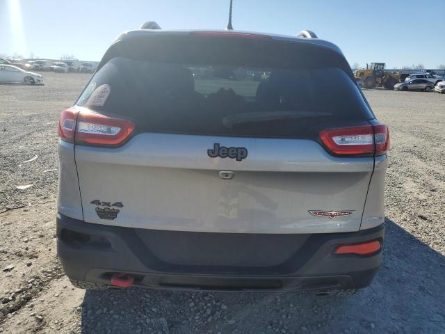 1C4PJMBSXFW786591 - 2015 JEEP CHEROKEE TRAILHAWK SILVER photo 6