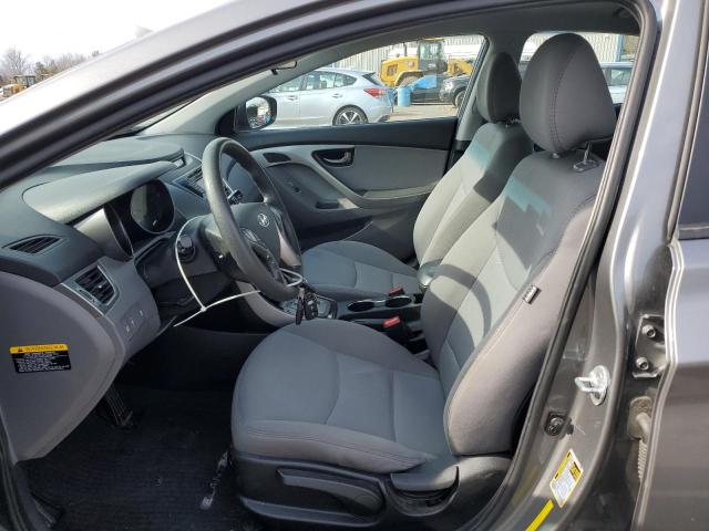 5NPDH4AE9DH294955 - 2013 HYUNDAI ELANTRA GLS GRAY photo 7