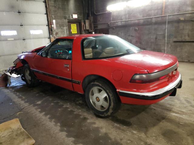 1G4EC11C4KB904786 - 1989 BUICK REATTA RED photo 2