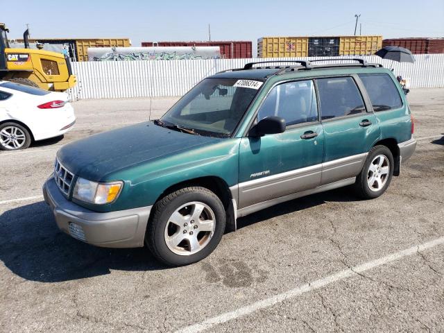 JF1SF6553WH779392 - 1998 SUBARU FORESTER S GREEN photo 1
