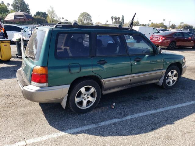 JF1SF6553WH779392 - 1998 SUBARU FORESTER S GREEN photo 3